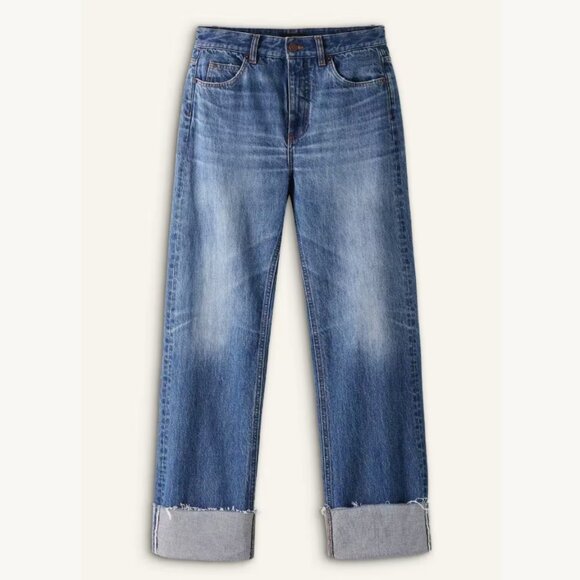 ME+EM Authentic Relaxed Deep Turn-Up Jean | Size 26 - Picture 1 of 10